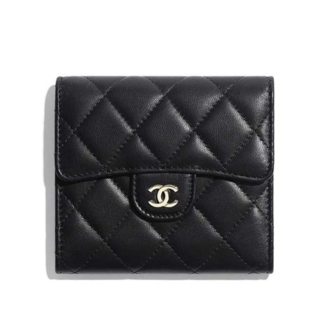 chanel classic small double wallet price|chanel classic small flap wallet.